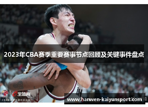 2023年CBA赛季重要赛事节点回顾及关键事件盘点
